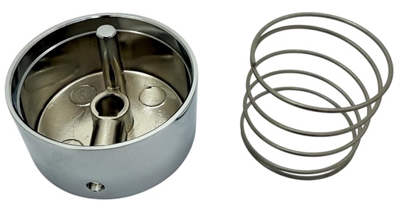 Schell Betätigungshaube, Druckfeder für WC-Druckspüler SCHELLOMAT BASIC, chrom 230430699