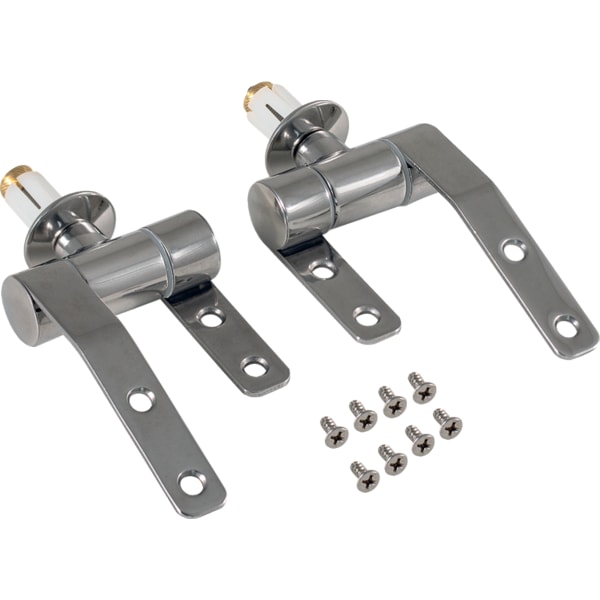 Geberit Set Scharniere für WC-Sitz Cassini und Cotta, mit Absenkautomatik 598182000