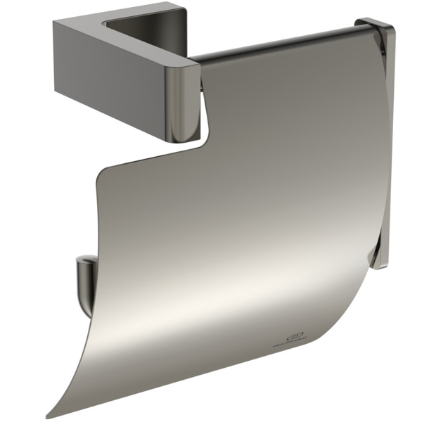 Ideal Standard Papierrollenhalter Conca Cube, eckig, silber T4496GN