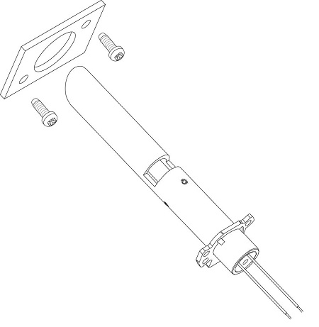 Buderus Zündelement mit Halterung 8732919575