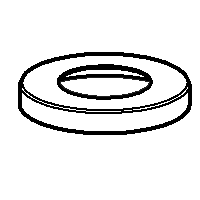 Hansa Rosette M70 x 1 chrom 59912287