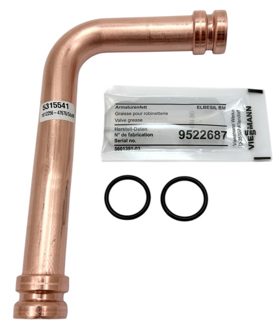 Viessmann Rücklaufrohr 7822744