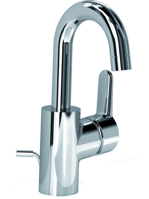 Ideal Standard Connect Blue Waschtischarmatur mit hohem Auslauf mit Ablaufgarnitur chrom, Ausladung 146mm B0112AA