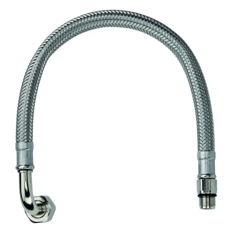 Grohe Druckschlauch flexibel M12x1 x 1"x3/8" chrom 45461000