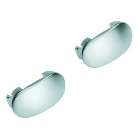 Grohe Abdeckkappe für Griff 2 Stück mattchrom 02490P0M