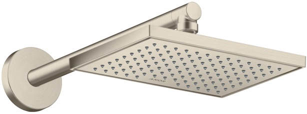 Hansgrohe Brausearm DN15 390mm Axor ShowerSolutions brushed nickel 26431820