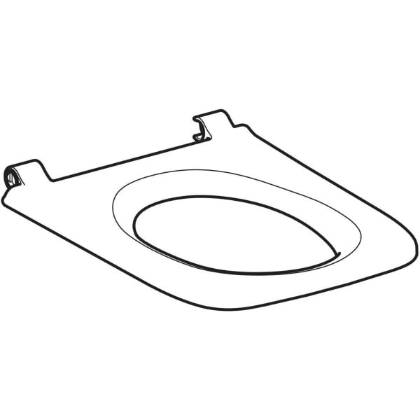 Geberit WC-Sitzring für AquaClean Sela Square, weiß 245.753.01.1