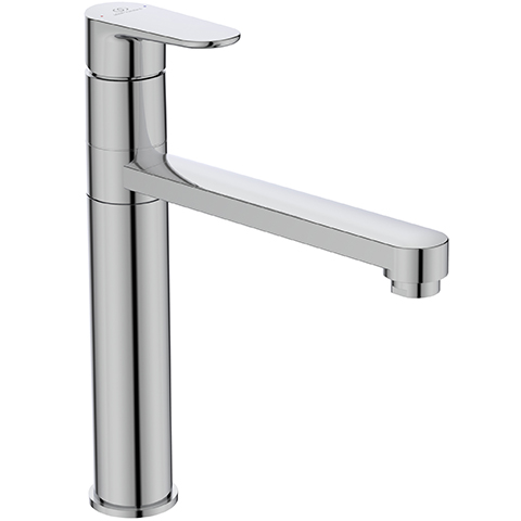 Ideal Standard Küchenarmatur Cerafine O H180 mit hohem Rohrauslauf Ausladung 205 mm, chrom BC501AA