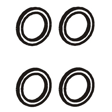 Grünbeck O-Ringsatz DN 22, DN 25, 4 Stück 187608e