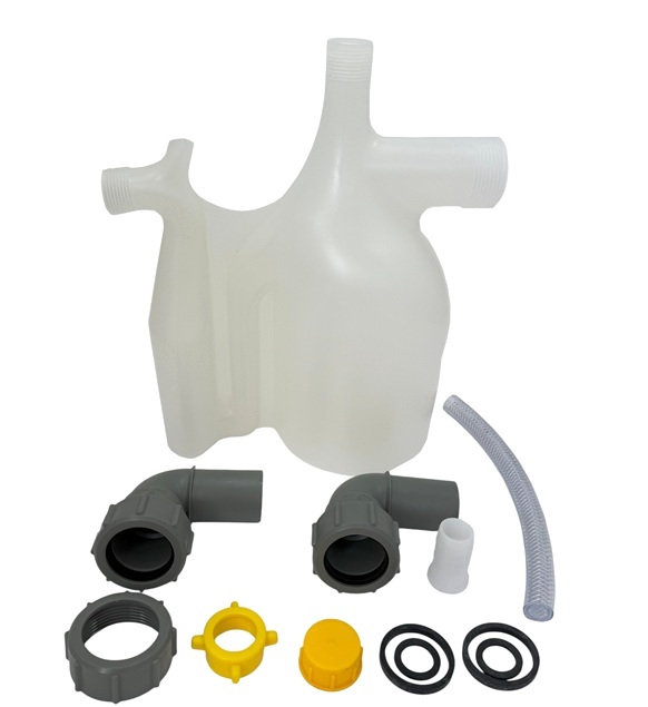 Buderus Siphon 145mm Sperrhöhe SB kpl V2 # 87186607860