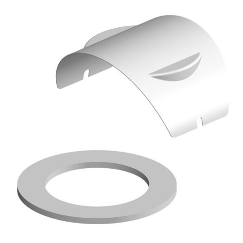 Atec PolyClassic Zuluftansaug-Set für Kontroll-Bauteile PC DN80/125 1478