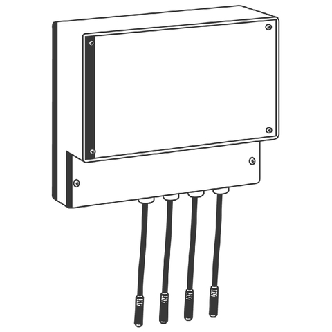 Grohe Netzteil für Pulsomat Surf, für 4 Stück externe Montage 36155000