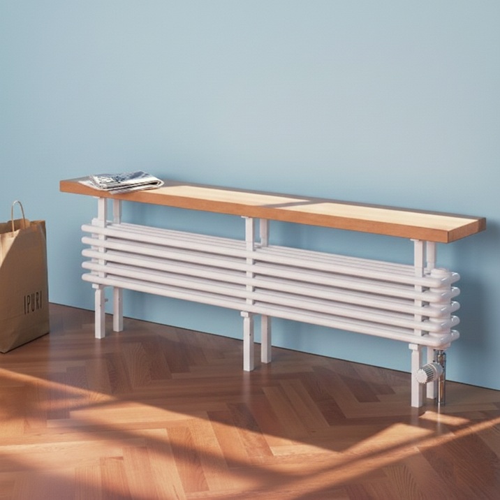 Arbonia Bank-Radiator 6-Säuler H: 31,5 L: 300cm Modell 7F6300-A86