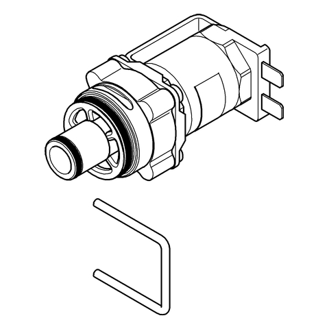 Grohe Magnetventil chrom 42340000