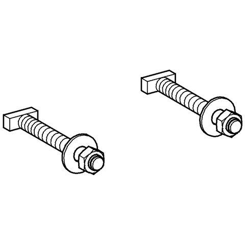 Grohe Haltebolzen für Waschtisch Elemente 2 Stück 42247000
