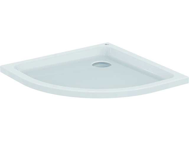 Ideal Standard Hotline Neu Viertelkreis-Duschwanne 80x80x8cm K277901 weiß