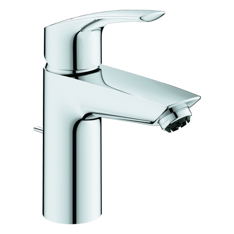 Grohe Niederdruck Einhand-Waschtisch-Batterie Eurosmart S-Size chrom Zugstangen-Ablaufgarnitur 23459003