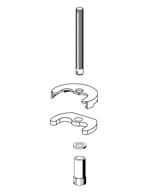 Schell Befestigungsset für Waschtisch-Armaturen XERIS mid 259920099