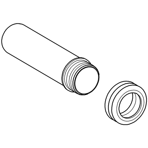Grohe Zu- und Ablaufgarnitur für WC-Druckspüler 42250000