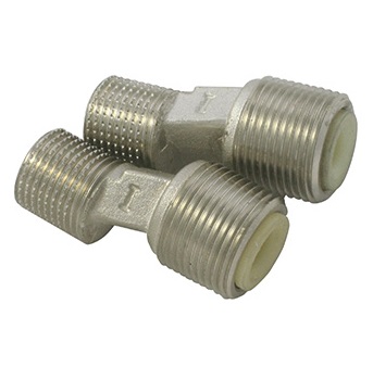 Kludi S-Anschluss G1/2xG3/4 mit Schalldämpfer, neutral 7655100-00