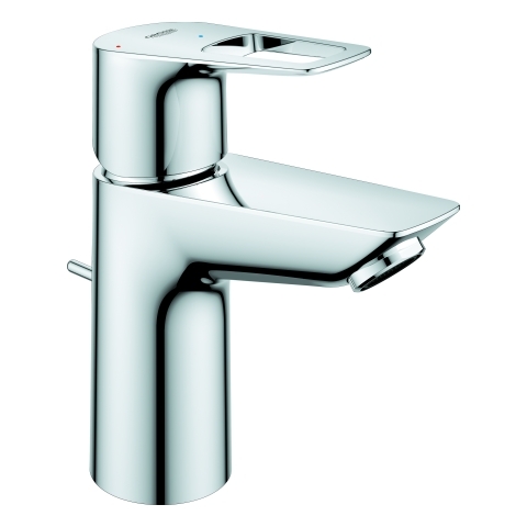 Grohe BauLoop Einhand-Waschtischbatterie chrom S-Size Mittelstellung kalt 22054001