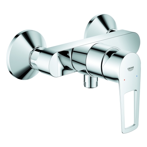 Grohe BauLoop Einhand-Brausebatterie chrom Wandmontage eigensicher 23633001