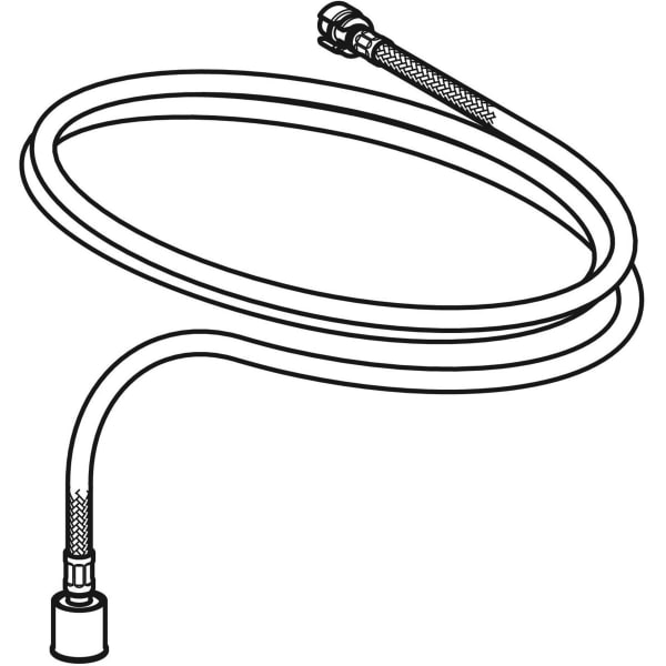 Geberit Panzerschlauch zu AquaClean Mera/Sela/Tuma/Alba 243.250.00.1
