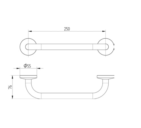 Avenarius Wannengriff 250mm 1703030010