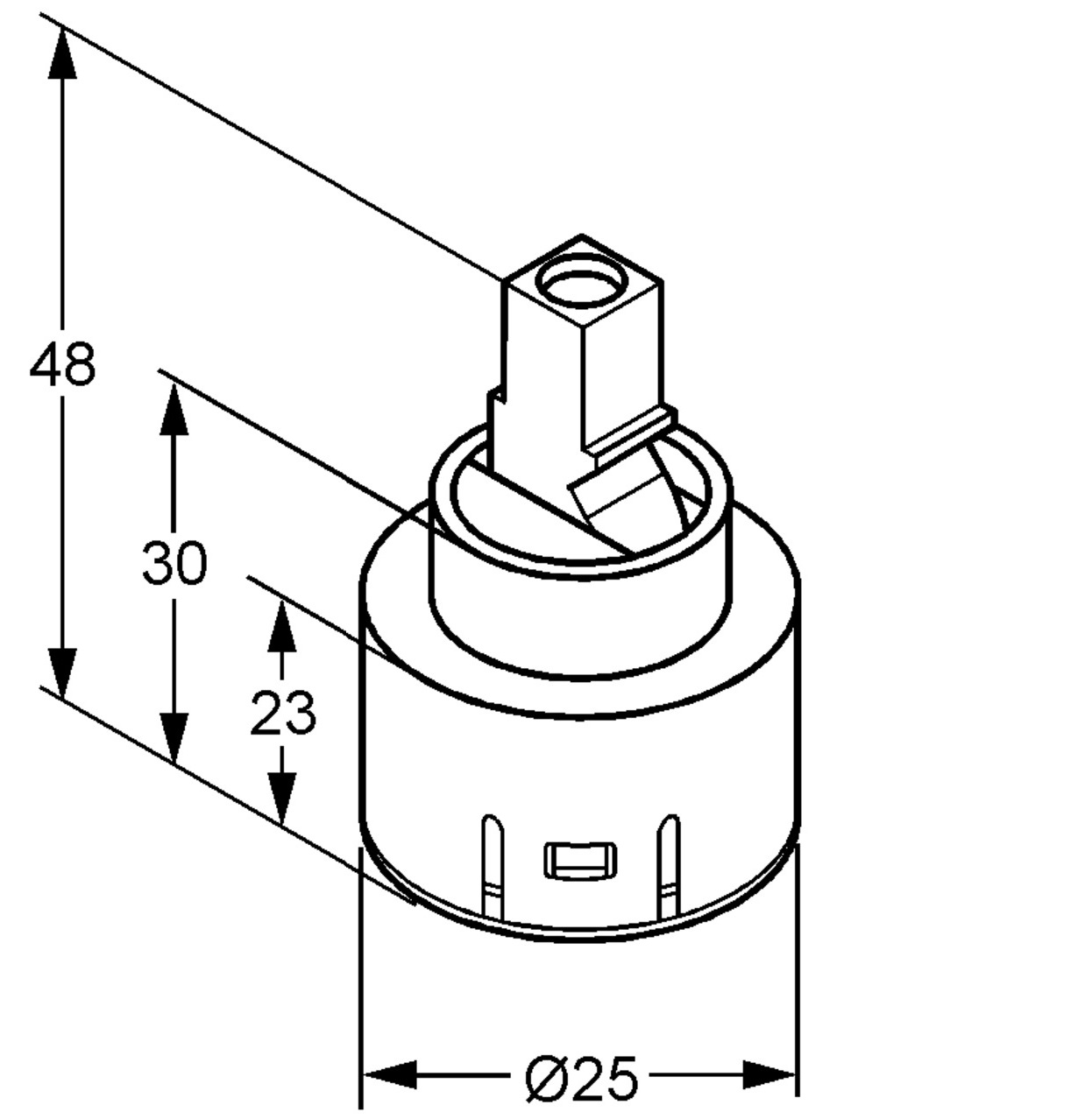Kludi Kartusche K-25 neutral 7486800-00