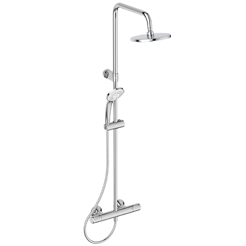 Ideal Standard Duschsystem Ceratherm T25 länge einstellbar fix, chrom A7701AA