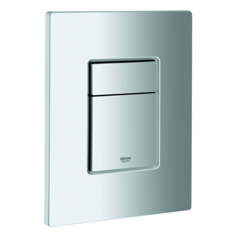 Grohe Abdeckplatte mattchrom, mit Drucktaste 42371P00