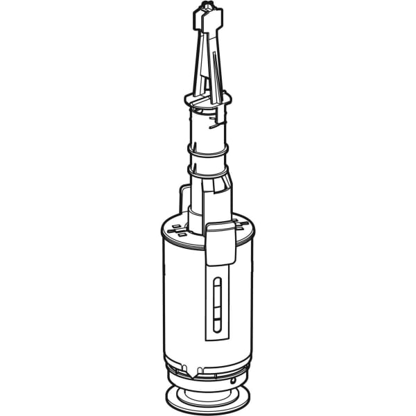 Geberit Spülventil, zu Aufputzspülkasten AP128.0x 243.630.00.1