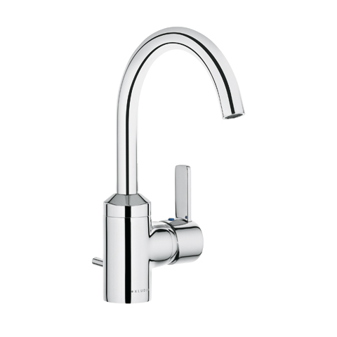 Kludi Zenta Waschtisch-Einhandmischer 161mm, mit Ablaufgarnitur, chrom 382550575