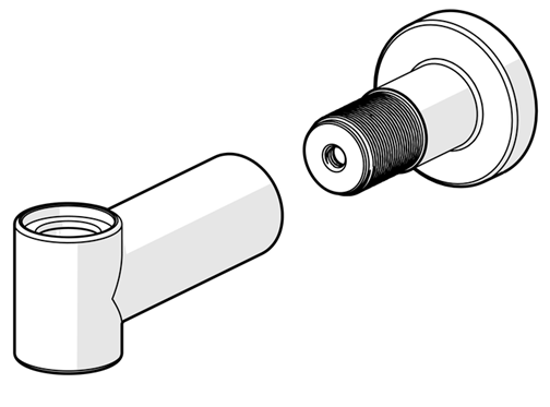 Hansa Wandhalterung chrom 1013325V