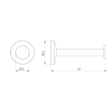 Avenarius Reservepapierhalter 1702100010