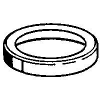 Hansa Rosette chrom 59912259