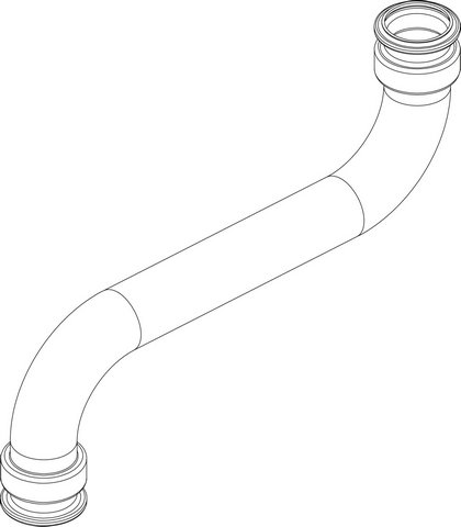 Bosch / Buderus Rohr Rohrw. VL 87186672180