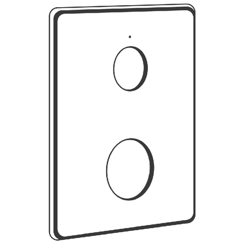 Grohe Abdeckplatte für Eurodisc SE UP Brausebatterie chrom 43541000