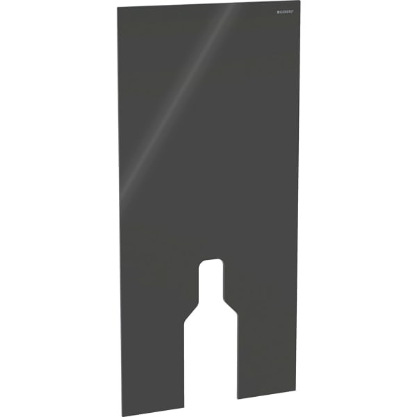 Geberit Frontverkleidung für Monolith für Stand-WC 101cm Glas schwarz 242.382.SJ.1