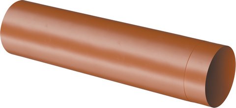 Buderus Mantelverlängerung 0,5m DN125 rot für Grundbausatz DO 7738112619