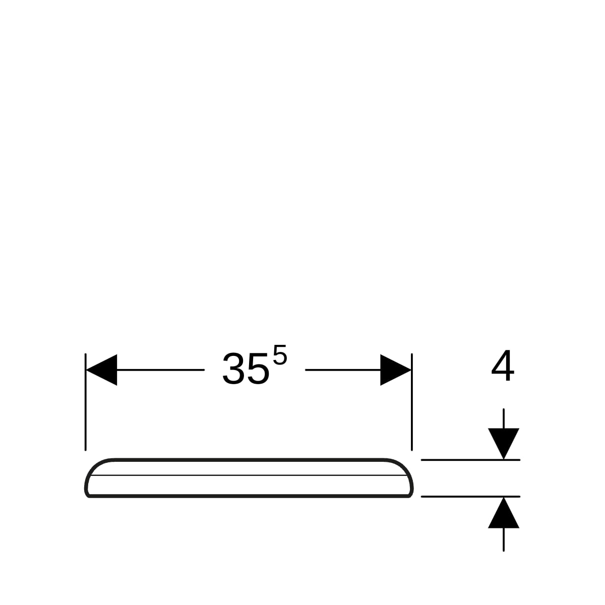 Geberit 4U WC-Sitz, weiß Scharniere verchromt mit Absenkautomatik 574410000