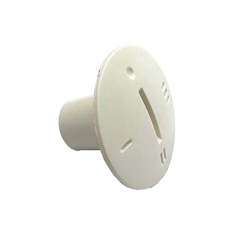 Stiebel Eltron Steckknopf weiß mit Groschenschlitz 128568