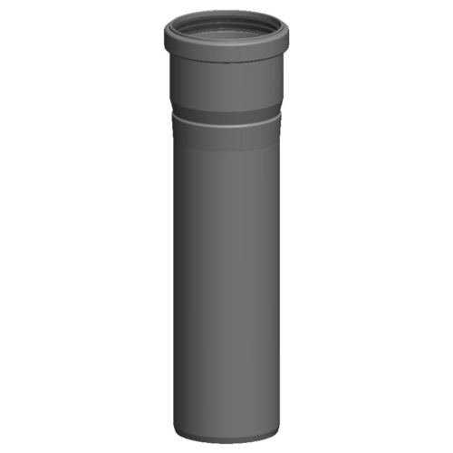Atec PolyTop Rohr DN100, 1955mm kürzbar mit Stoppring 2320