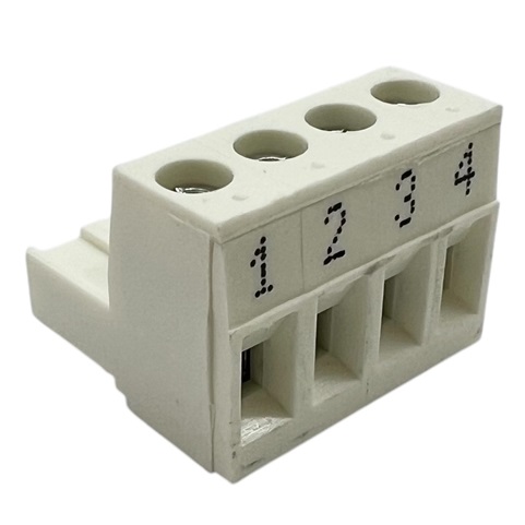 Bosch / Buderus Anschlussklemme 4-pol*** weiss 87377044940
