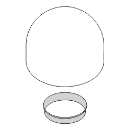 Hansgrohe Atoll Glaskugel klar 40082000