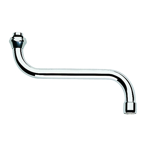 Grohe S-Auslauf Ausladung: 200mm für Küchen-Wandbatterien DN15 chrom 13084000
