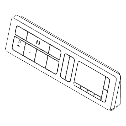 Grohe Fernbedienung 14 mit Wandhalter für Sensia Arena 14926001