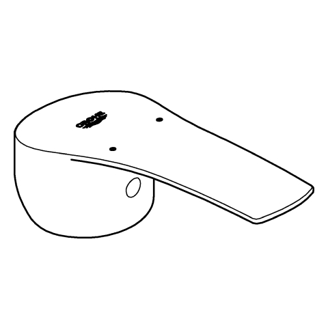 Grohe Hebel chrom 48550000