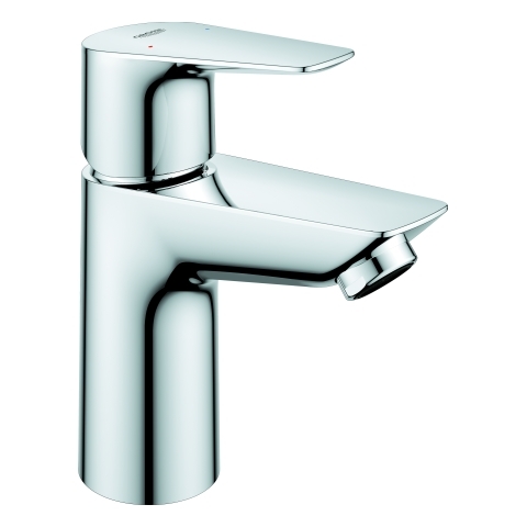 Grohe Einhand-Waschtisch-Batterie BauEdge S-Size chrom Durchfluss 3,5l/min Push-Open Ablaufgarnitur 23896001