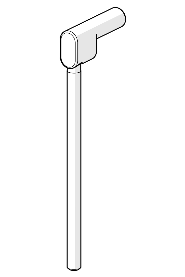 Hansa Zugstange mit Knopf 59914413